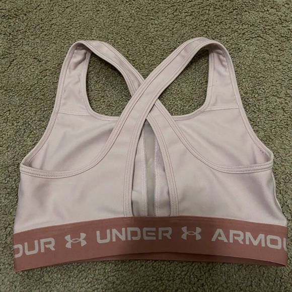 Under Armour Mid Cross-back Sports Bras (2) - Picture 4 of 4